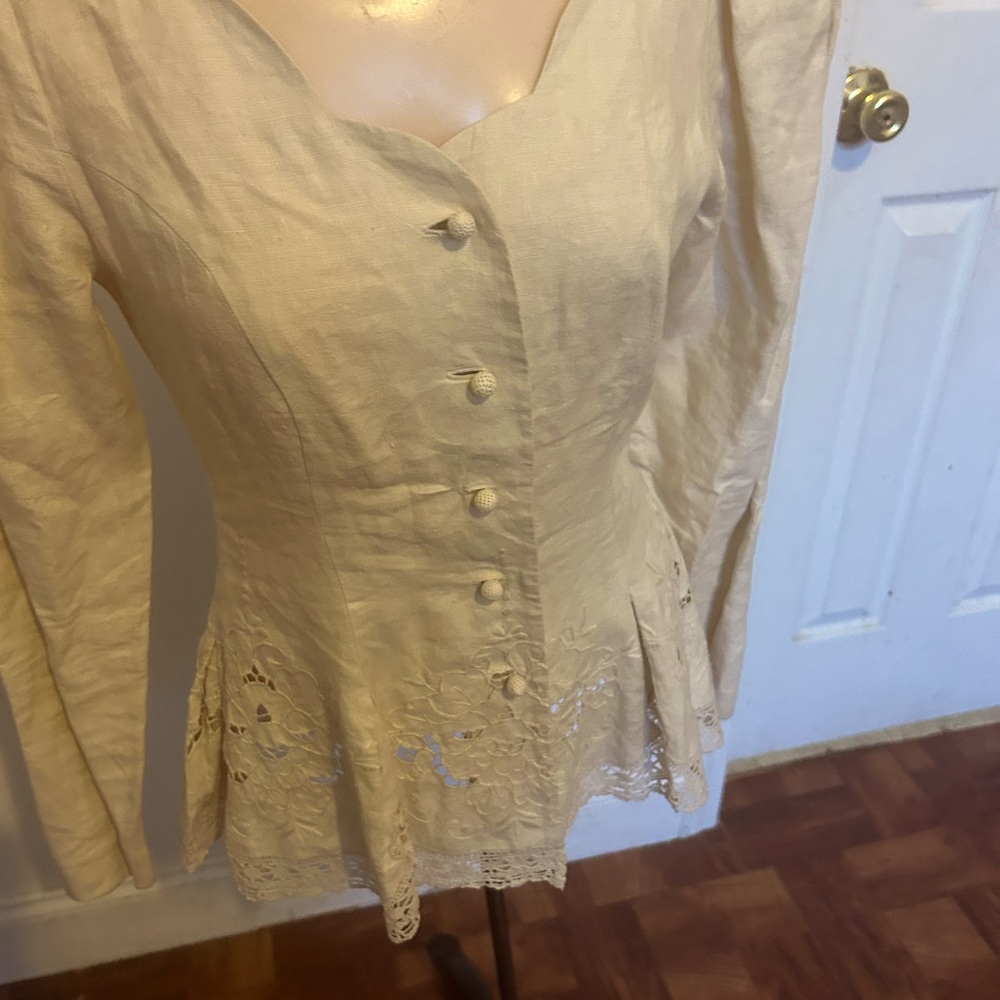 Nancy Johnson Blouse sz 6